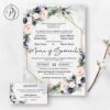Invitaciones San Luis Potosí para Bodas, XV Años, Bautizo, Baby Shower, Primera Comunión, Digitales... Era Azul 02 Im3